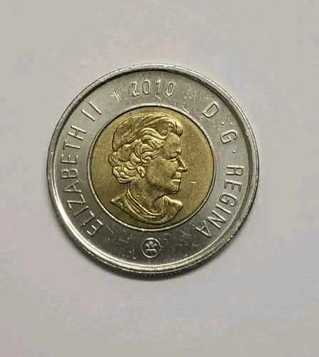 2010 Canada Toonie — photo from the most recent tracked eBay sale