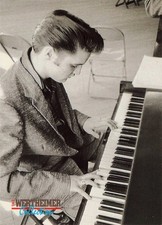ELVIS PRESLEY 1992 Wertheimer Collection #255 Playing Piano 1956 Photo