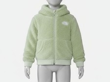 The North Face Kids Green Suave Oso Full Zip Hoodie Size 4
