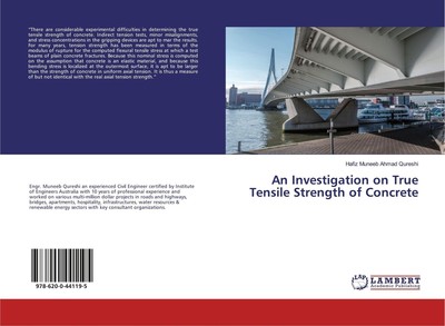 An Investigation on True Tensile Strength of Concrete | Qureshi | Taschenbuch