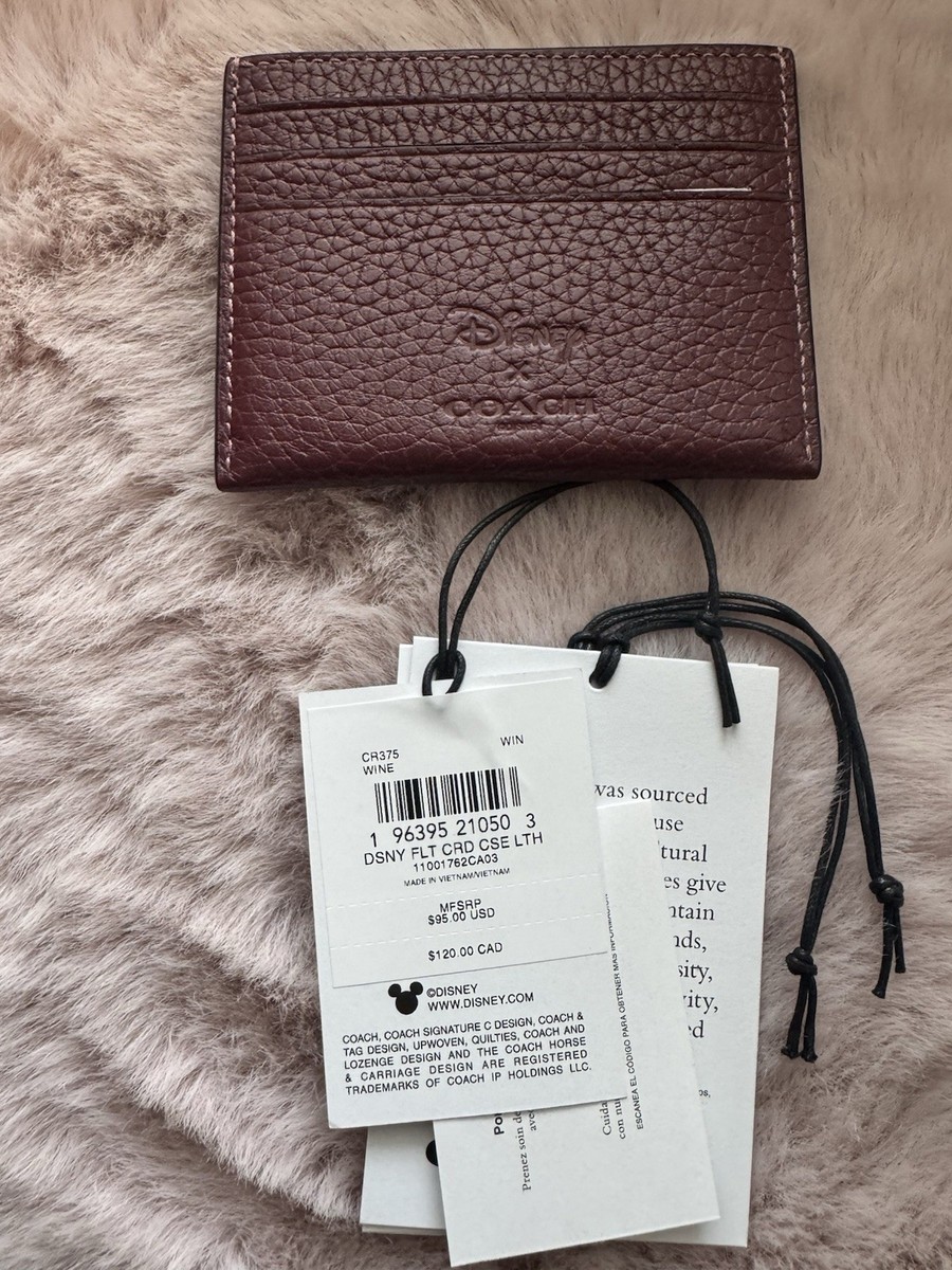限定【COACH】ディズニー コラボ レザーカードケース CR375 公式】COACH – コーチ | 【DISNEY X COACH 】カード ケース