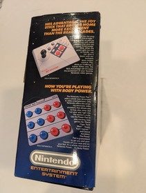 Nintendo NES Control Deck Console w/ Original Box, 2 Controllers, Games Bundle