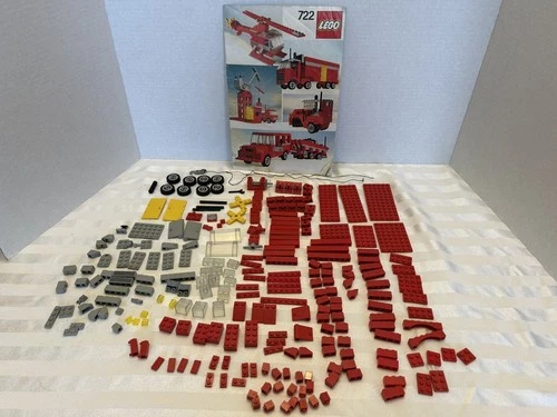 Incomplete LEGO Basic: Universal Building Sets (722 and 400) W/ Instructions