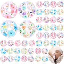 Feeding Tube Pads Reusable Soft Absorbent Nursing Care 48 Pcs Floral