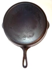 PRE-GRISWOLD ERIE #9 SKILLET HEAT RING 710H CLEANED AND SEASONED
