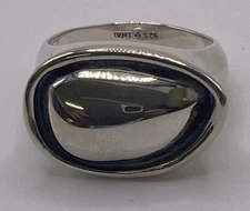 Silpada Sterling Silver Clean Slate Tear Drop Ring Sz9.25 R3361 8