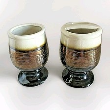 Unique Footed 2-Piece Bathroom Accessories Set Tumbler  Toothbrush Holder 5"
