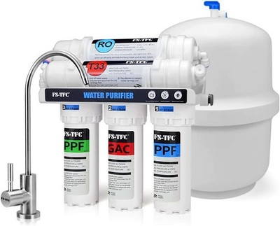 RO Water Filter System 5 Stage 100GPD Fast Flow