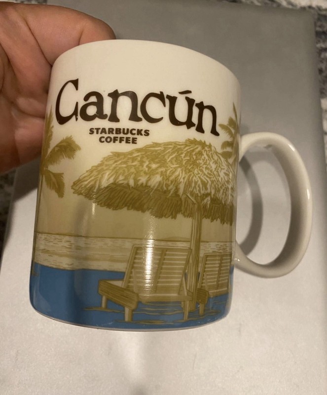 Cancun Starbucks Cup Mug
