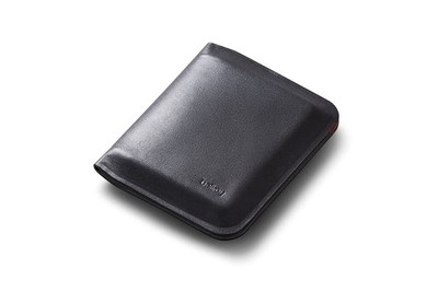 Apex Note Sleeve   (Molded leather billfold wallet, RFID protected) - Onyx