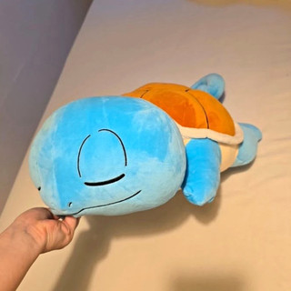Pokémon Schiggy (Squirtle) Plüschtier Schildkröte mit Panzer blau/orange