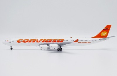 JC WINGS 1/400 CONVIASA AIRBUS A340-600 YV3533 MIT ANTENNE LH4303