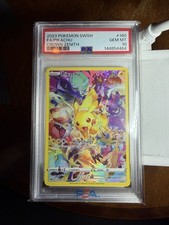 Pokemon 2023 Pikachu 160/159 Full Art Secret Rare Crown Zenith GEM MINT PSA 10