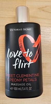 1 Victoria's Secret LOVE TO FLIRT Clementine Peony Body Massage