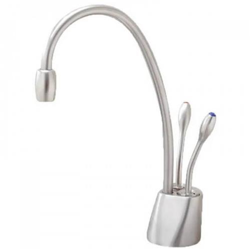 Insinkerator HC1100 Steaming Hot and Cold Water Tap Brushed Steel