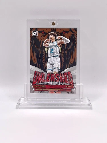 LaMelo Ball  2022-23 Panini Donruss RARE UNLEASHED PRESS PROOF #9 - Hornets