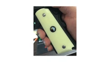 1911 Full-size Ivory Acrylic Grips with Screaming Eagle Medallions