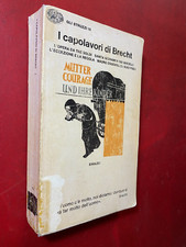 I CAPOLAVORI DI BRECHT Vol.1 Einaudi Struzzi/15 (1978) OPERA TRE SOLDI + SANTA