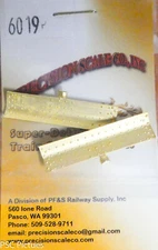 Precision Scale O #6019 Sides, Firebox (Brass Casting)