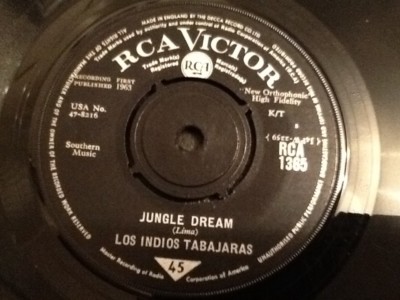 LOS INDIOS TABAJARAS . JUNGLE DREAM / MARIA ELENA . 1963