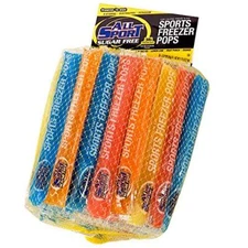 36 Count Sugar Free Freezer Pops Electrolyte Hydration Lemon Lime Fruit Punch