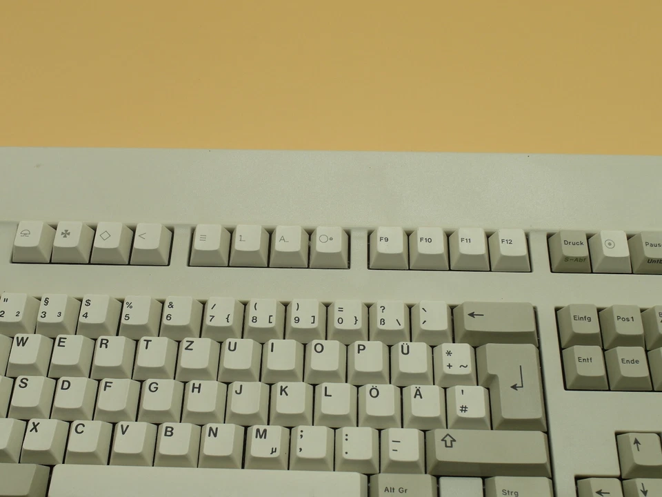 Cherry G80-1000 HAD/18 Vintage Tastatur DIN Anschluss Retro Keyboard Deutsch - Bild 2 von 3