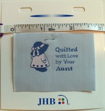 Quilted with Love by Your Aunt Cloth Label, NEW