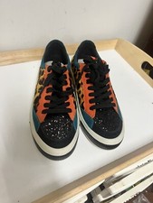 Ladies Mark Jenkins Sneakers Multi Colored, Cheetah Sparkles Size 8 Bin S29