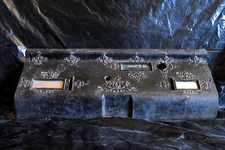 vintage antique 45-3/4 national cash register inside front cover