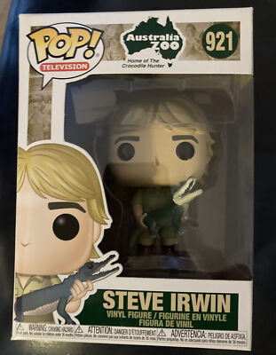 Pop Television Australia Zoo 921 Steve Irwin CHASE Funko 39770 ...
