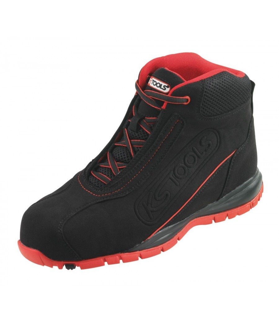 Chaussures de sécurité montantes 10.09 S1P HRO T47 finitions cuir et semelle technique