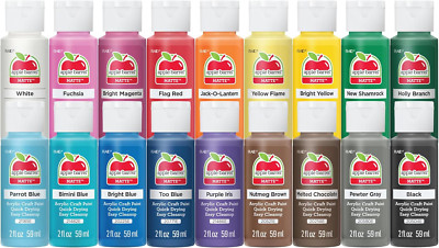 Juego de pintura acrílica para manualidades en barril, perfecto para las artes