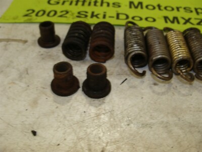 2002 01 SKI DOO MXZ 500F fan zx type 503 exhaust springs pipe