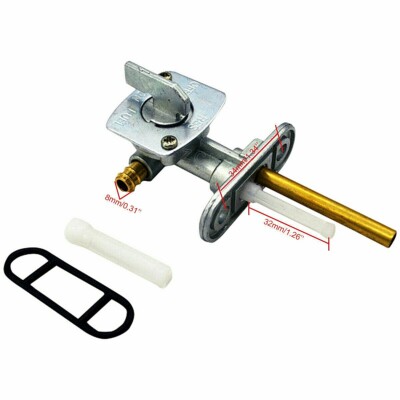 ATV, Side-by-Side & UTV Fuel Valves & Petcocks Fuel Petcock Valve Switch Assembly For Kawasaki Bayou 220 KLF220 KLF300 KLF400 ATV Atv Petcock Assembly 7mm Fuel Line - Foto 4