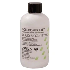 Coe-Comfort Tissue Conditioner 6 oz. Liquid. Self-Curing. EXP: 05/2027