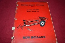 New Holland 330 335 Manure Spreader Dealer's Parts Book Manual RWPA 