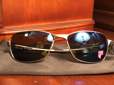 Oakley C-Wire Polarized Ice Blue New | eBay
