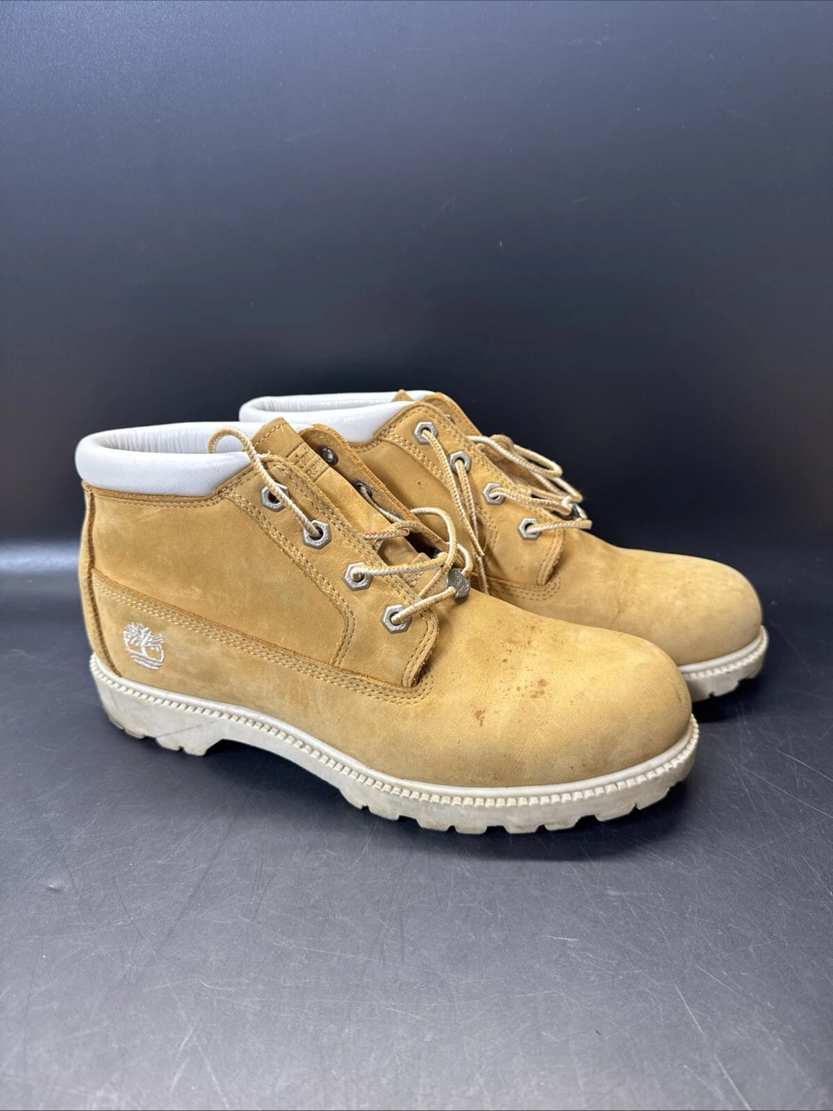 Timberland Stivali di grano unisex impermeabili taglia 10M #23346