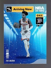 2021-22 HOOPS ARRIVING NOW WINTER HOLIDAY HOLO #22 TRE MANN RC THUNDER
