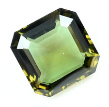 41.50 Ct Natural Green Hiddenite Certified Stunning Extremely Rare Gemstone