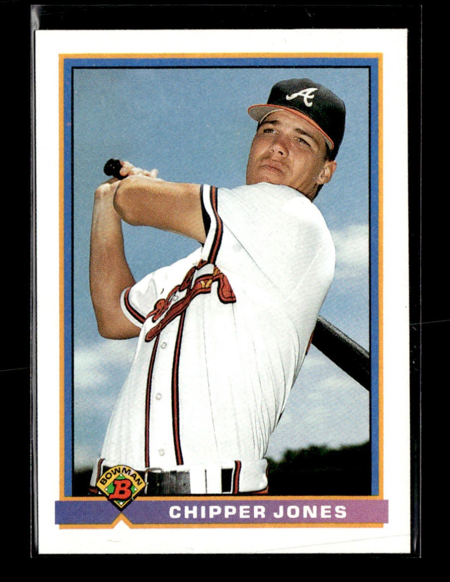 Chipper Jones trading card