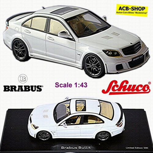 Brabus Bullit V12 6,2 L C-Classe Type W204 2007-17 Blanc 1:43 PRO.R43 - Afbeelding 1 van 6