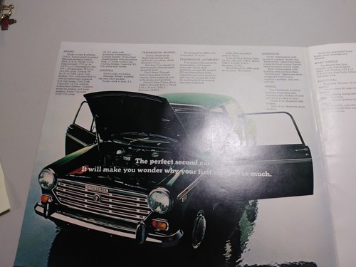 MG Austin America Sales Brochure 1970 - Picture 4 of 5