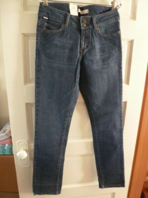 :)ZEME Jeans NWT organic cotton size 8L slim tapered leg below waist, 32 x 34.5 