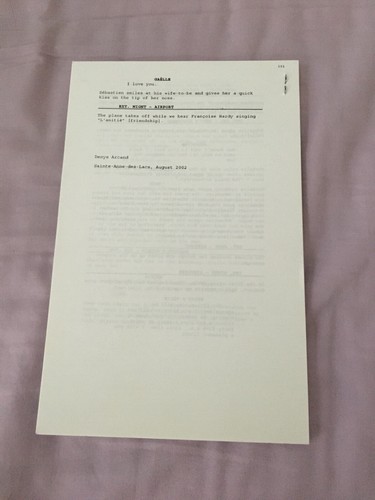 The Barbarian Invasions Bestes Originaldrehbuch Oscar FYC Denys Arcand Girard - Bild 3 von 3