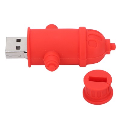 Cartoon Fire Hydrant Shaped USB Flash Drive Cute Home Office USB Stick For D LJ