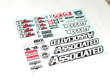 ASC80949 TEAM ASSOCIATED RC8B4.1 BUGGY DECALS