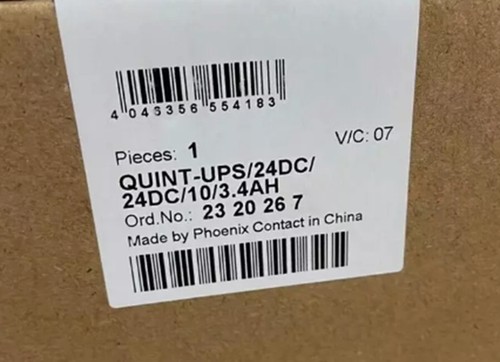 NEW QUINT-UPS/ 24DC/ 24DC/10/3.4AH 2320267 Module #A6-28