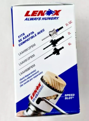 LENOX® MULTIWOLF® 1-1/4 Inch / 32mm, Bi-Metal Non-Arbored Hole Saw