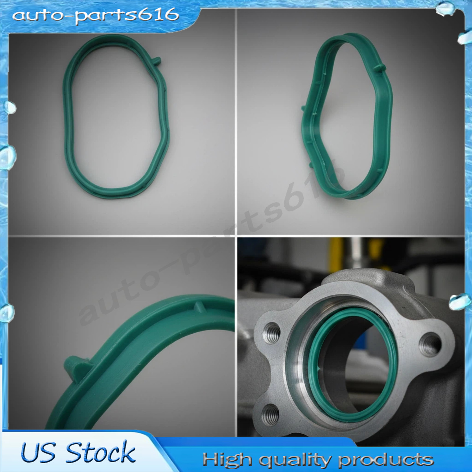 New For Maserati Quattroporte GT GC Intake Manifold Position Gaskets 255738 US